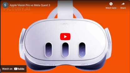 Picture of Apple Vision Pro vs Meta Quest 3